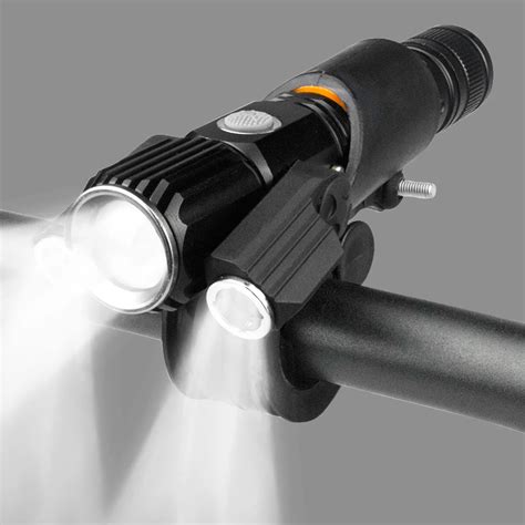 1000 Lumen Flashlight For Bicycle USB Rechargeable 18650 Battery MTB Bike Front Light Waterproof ...