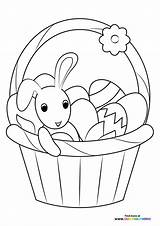 Easter baskets  Coloring Pages For Kids Free And Easy Print Or Download sketch template