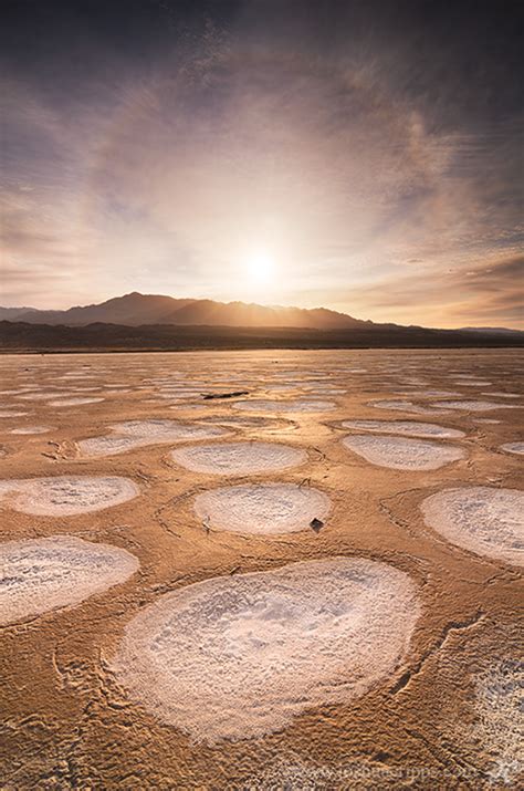 Sun Spots, Salt Flats, Death Valley National Park