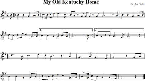 My Old Kentucky Home | Free Violin Sheet Music