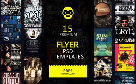 Flyer Psd Template Free Download | Card Template