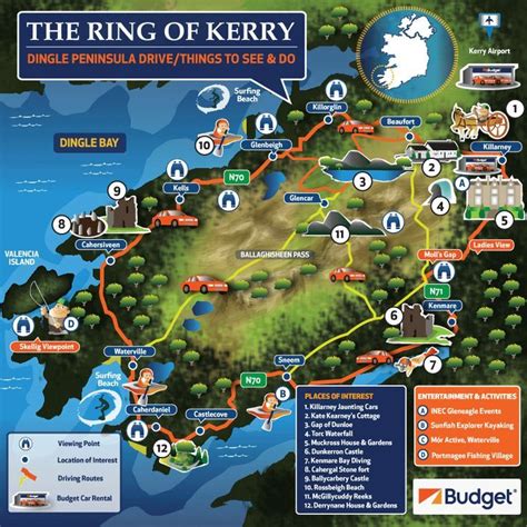 Planning a road trip? Check out the famous Ring of Kerry. 179km of ...