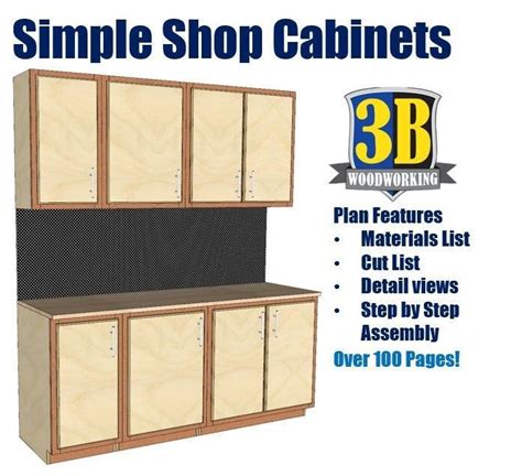 Workshop Cabinets, Building Kitchen Cabinets, Diy Kitchen Cabinets, Garage Cabinets, Garage ...