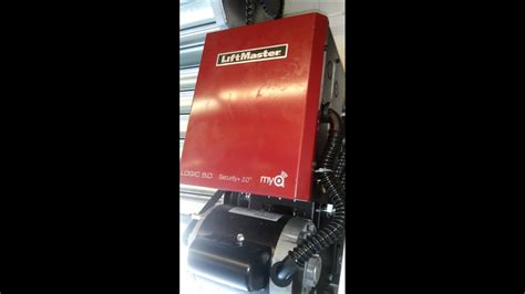 Liftmaster. Motor. Installation - YouTube