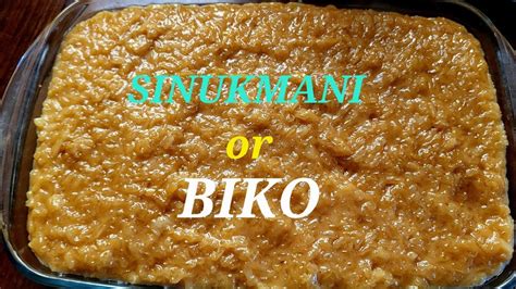 #PAGGAWA NG SINUKMANI or BIKO - YouTube