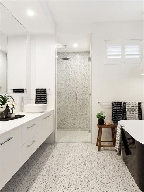 Terrazzo Floor Bathroom