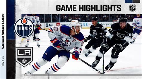 Oilers @ Kings 4/4 | NHL Highlights 2023 - YouTube