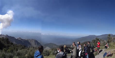 Hike Volcan Santiaguito one of the most active volcanoes.