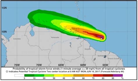 Tropical Storm Warnings for Gulf Coast; Windwards Brace for Bret ...