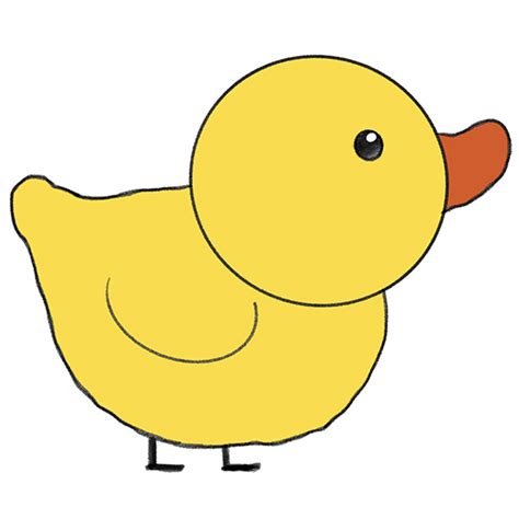 Top 190+ Duck drawing cartoon - Tariquerahman.net