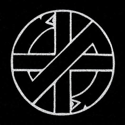 CRASS band logo patch