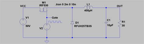 Simple Buck Converter Circuit