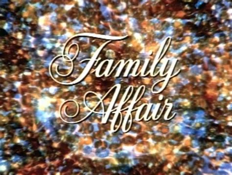 Family Affair 1966-1971 | Family affair, How to memorize things, Affair