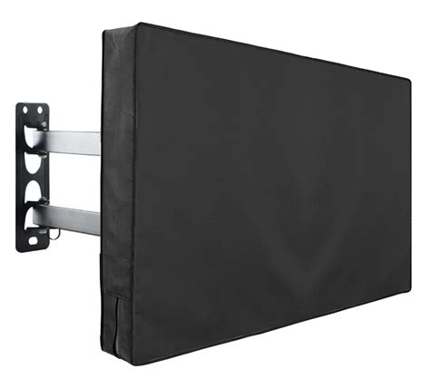 48" Outdoor TV Cover Water and Dust Resistant Fits over most TV Waterproof Outdoor Television ...