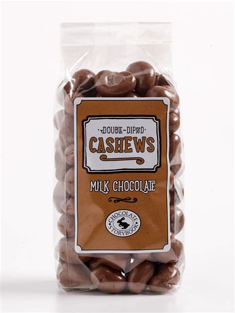 Chocolate Covered Cashews - Custom Chocolates - Chocolate Storybook