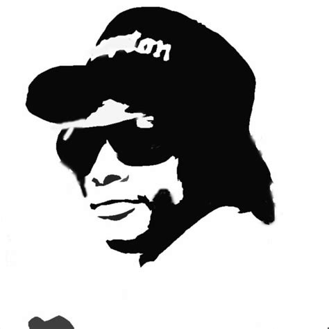 Eazy E!! | Stencil graffiti, Silhouette art, Stencil art