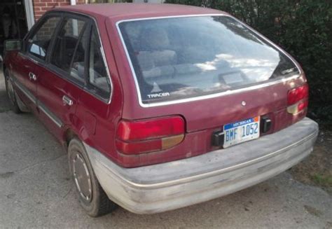 Purchase used 1989 Mercury Tracer Base Hatchback 4-Door 1.6L in Royal ...