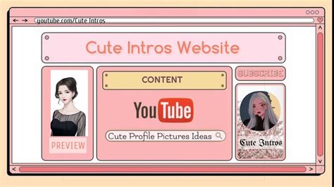 CUTE PROFILE PICTURE IDEAS - YouTube