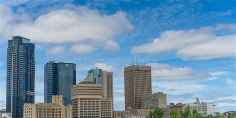 August 04 2022 , Winnipeg Manitoba Canada - Winnipeg Downtown City ...