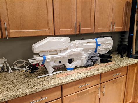 3D printed a Halo 5 Spartan Laser : r/halo