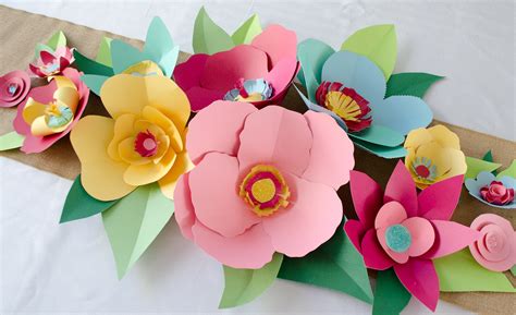 DIY: Hand Cut Paper Flowers - Project Nursery