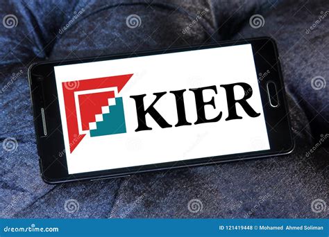 Kier Group logo editorial stock photo. Image of housebuilding - 121419448