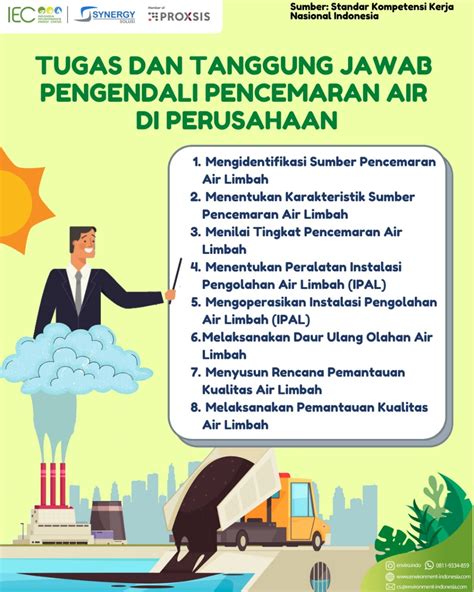 Tugas Seorang Penanggung Jawab Pengendalian Pencemaran Air - Indonesia ...