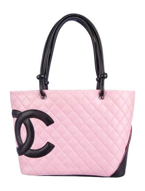 Chanel Ligne Cambon Tote - Pink Totes, Handbags - CHA41876 | The RealReal