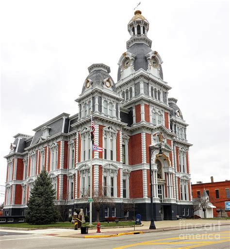 Van Wert County Courthouse Van Wert Ohio 3645 Photograph by Jack ...