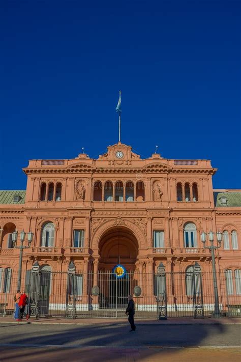 BUENOS AIRES, ARGENTINA - MAY 02, 2016: One of the Most Historical Buildings in Argentina, the ...