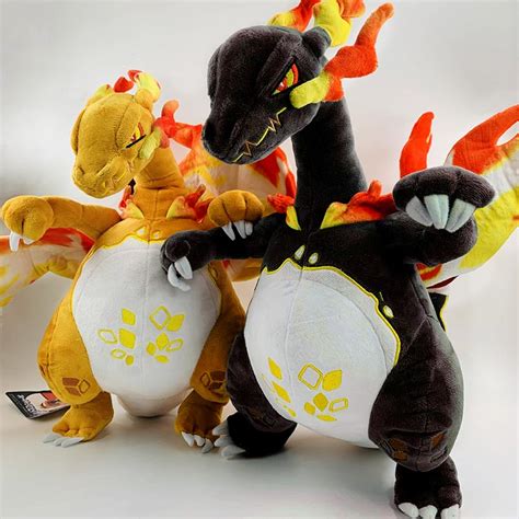 Gigantamax Charizard Stuffed Toy Mega Charizard X Y Fire Breathing Dragon Plushie Doll 15 1 ...