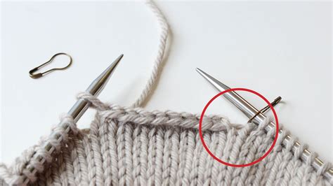 Knitting Tip: Avoid a Gap When Binding Off Mid-Row — Circle of Stitches