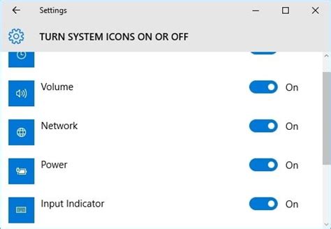 Fix missing battery icon in Windows 10