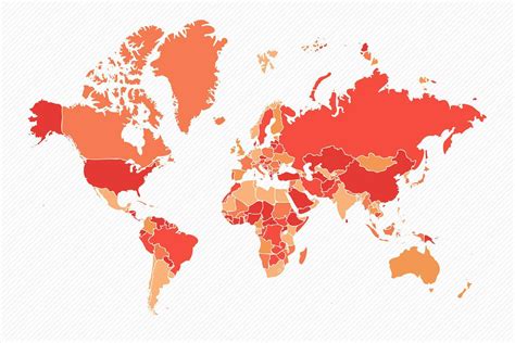 Colorful the World Divided Map Illustration 25840190 Vector Art at Vecteezy