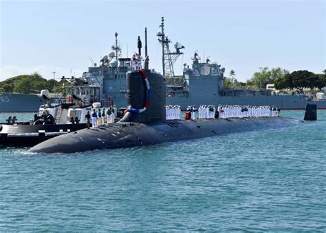 In the United States adopted a new submarine of the Virginia class