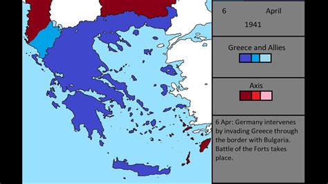 Battle of Greece and Greek resistance (1940-1945): Every day and Fortnight - YouTube