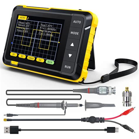 DSO152 Oscilloscope - 2.8" TFT Handheld Digital Oscilloscope Kit ...