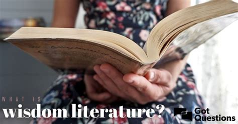 What is wisdom literature? | GotQuestions.org