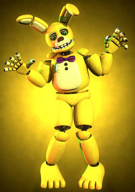 [C4D/FNaF] SpringBonnie Póster | FNaF Amino [ Español ] Amino