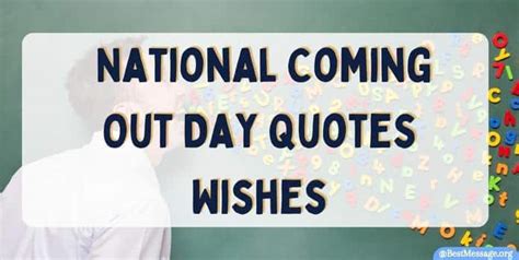 National Coming Out Day Quotes Wishes and Messages