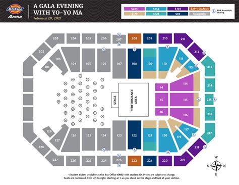 Amelia Arena Seating Chart Image - Seating-Chart.net