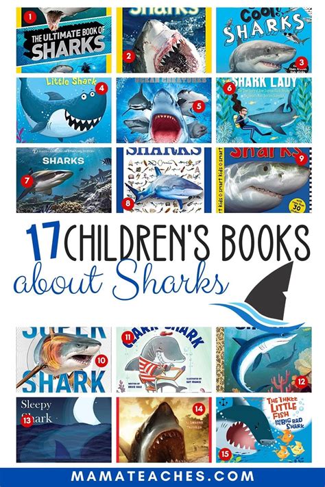 17 Super Awesome Shark Books for Kids - Mama Teaches