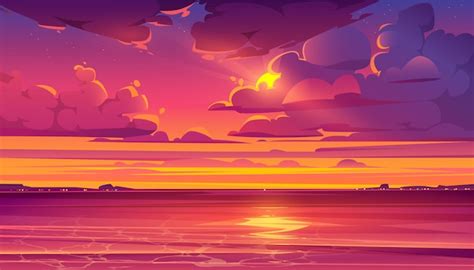 Sunset sky Vectors & Illustrations for Free Download | Freepik