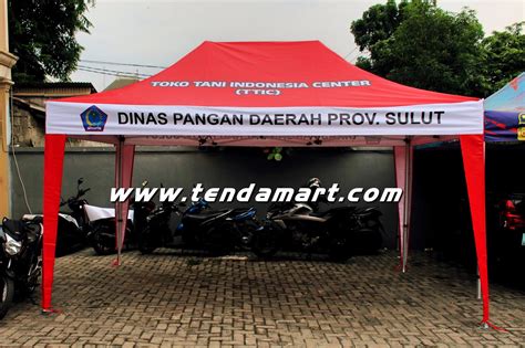 Tenda Lipat Aluminium 3mx4.5m TOKO TANI | Tenda Lipat Aluminium