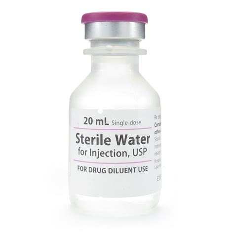 Water For Injection, SDV | McGuff Medical Products