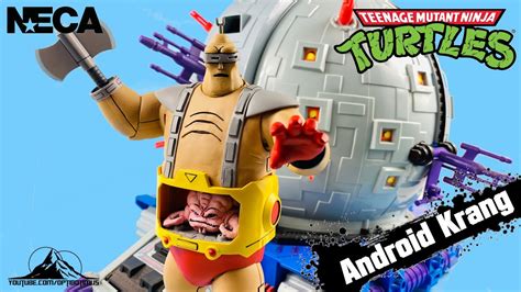 NECA TOYS Teenage Mutant Ninja Turtles ANDROID KRANG Video Review - YouTube