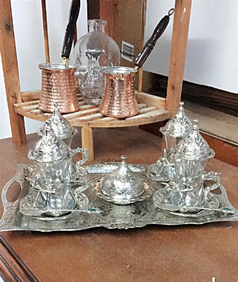 Turkish Tea Set Turkish Sets Tea Set Vintage Tea Set Tea - Etsy