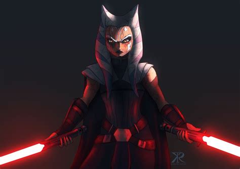 Sith Ahsoka | Star wars pictures, Star wars background, Star wars villains