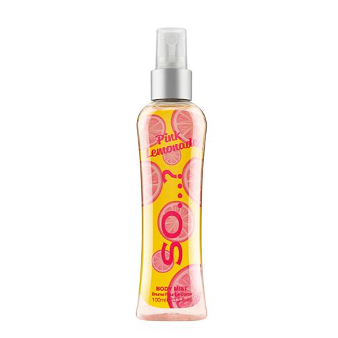 So…? Pink Lemonade Mist 100ml | Body Mist | So...? Fragrance