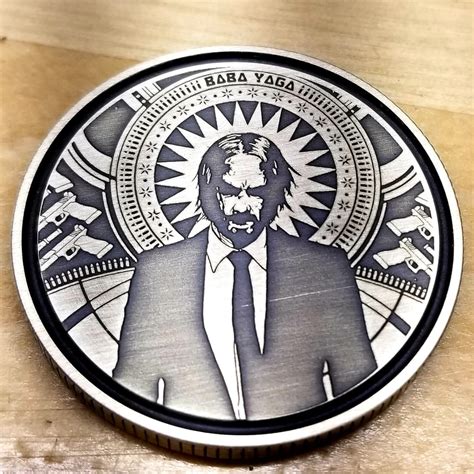 John Wick Coin .svg .ai - Etsy Australia